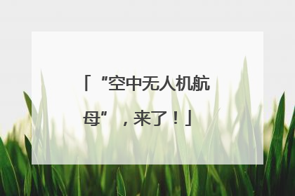 “空中无人机航母”，来了！